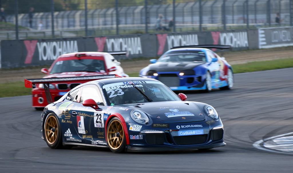 Mikkel O. Pedersen i front.
(Foto: Motorsporten.dk)